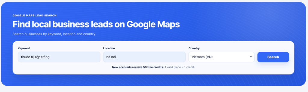 Phần Mềm Quét Số Điện Thoại Google Map Tự Động Chính Xác 99% 4 GGmaplead - Phần mềm quét data B2B top 1 thị trường