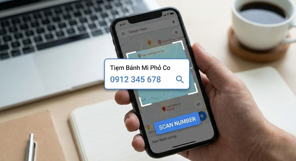 Phần Mềm Quét Số Điện Thoại Google Map Tự Động Chính Xác 99% 1 Phần mềm quét số điện thoại Google Map