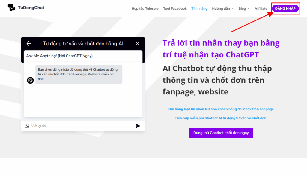 Cách tích hợp Live Chat cho website