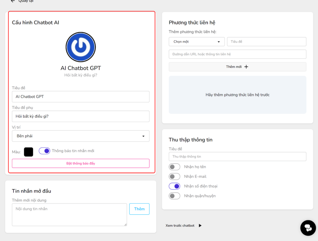 Từ A-Z Cách gắn Chatbot vào WordPress chỉ với 5 bước cơ bản 3 Cách gắn Chatbot vào WordPress