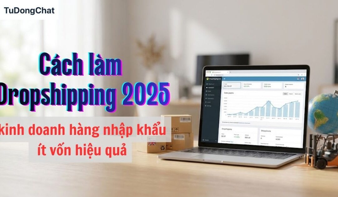Cách làm Dropshipping 2025: Kinh doanh hàng nhập khẩu ít vốn hiệu quả