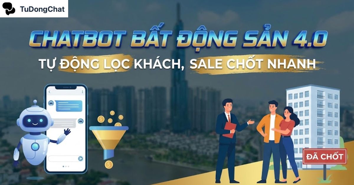 chatbot-bat-dong-san Chatbot Bất động sản 4.0: Bí quyết tự động lọc khách nét, Sale chỉ việc chốt đơn