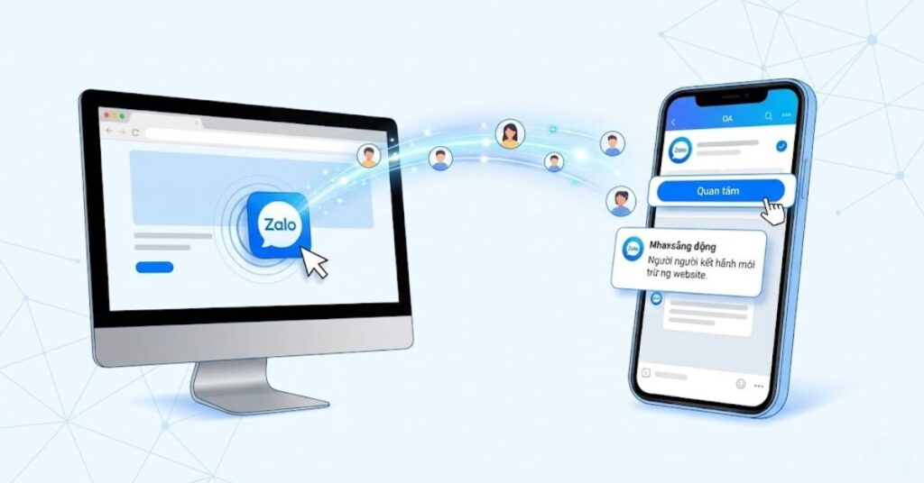 Cách Gắn nút Chat Zalo vào Website: Bí quyết "Kéo khách" về Zalo OA Tự động 5 Cách Gắn Nút Chat Zalo vào Website: Bí quyết "Kéo khách" về Zalo OA Tự động