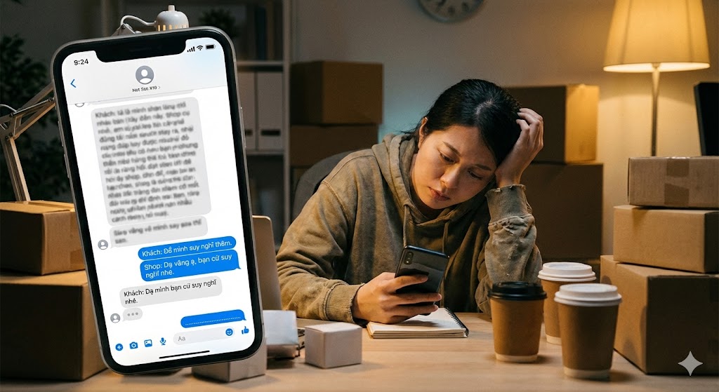 Khách hàng nhắn tin nhưng không mua: Nguyên nhân & Cách xử lý 2 Khách hàng nhắn tin nhưng không mua