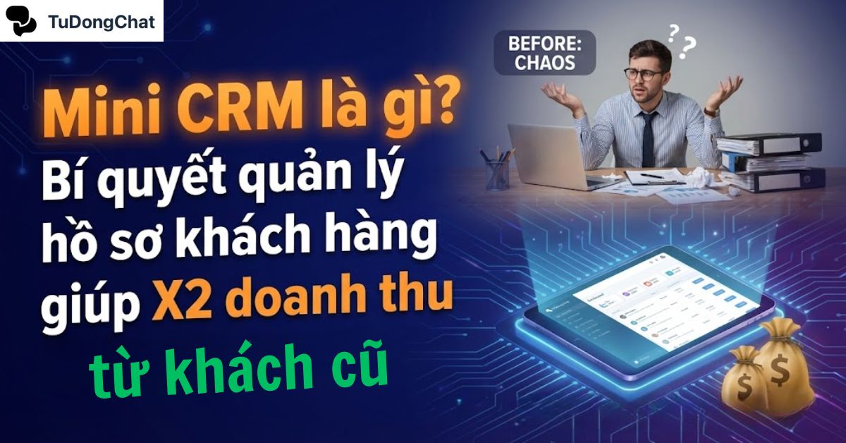 quan-ly-ho-so-khach-hang Mini CRM là gì? Bí quyết quản lý hồ sơ khách hàng giúp X2 doanh thu từ khách cũ