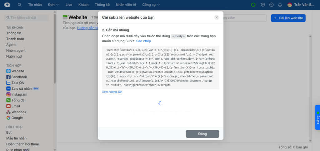 Subiz là gì? Hướng Dẫn Tích Hợp Chatbox Thuần Việt Để Bùng Nổ Doanh Số 5 Subiz là gì? Hướng Dẫn Tích Hợp Chatbox Thuần Việt Để Bùng Nổ Doanh Số