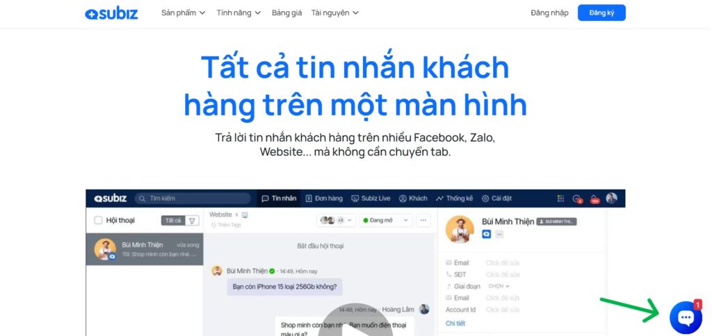 Subiz là gì? Hướng Dẫn Tích Hợp Chatbox Thuần Việt Để Bùng Nổ Doanh Số 6 Subiz là gì? Hướng Dẫn Tích Hợp Chatbox Thuần Việt Để Bùng Nổ Doanh Số