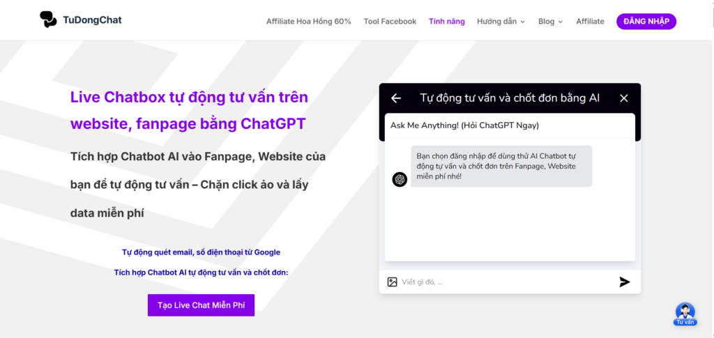 Tích hợp Live Chat AI & Chatbox Đa Kênh cho Website: Xu hướng Tự động hóa Bán hàng 2026 2 Tích hợp Live Chat AI & Chatbox Đa Kênh cho Website: Xu hướng Tự động hóa Bán hàng 2026