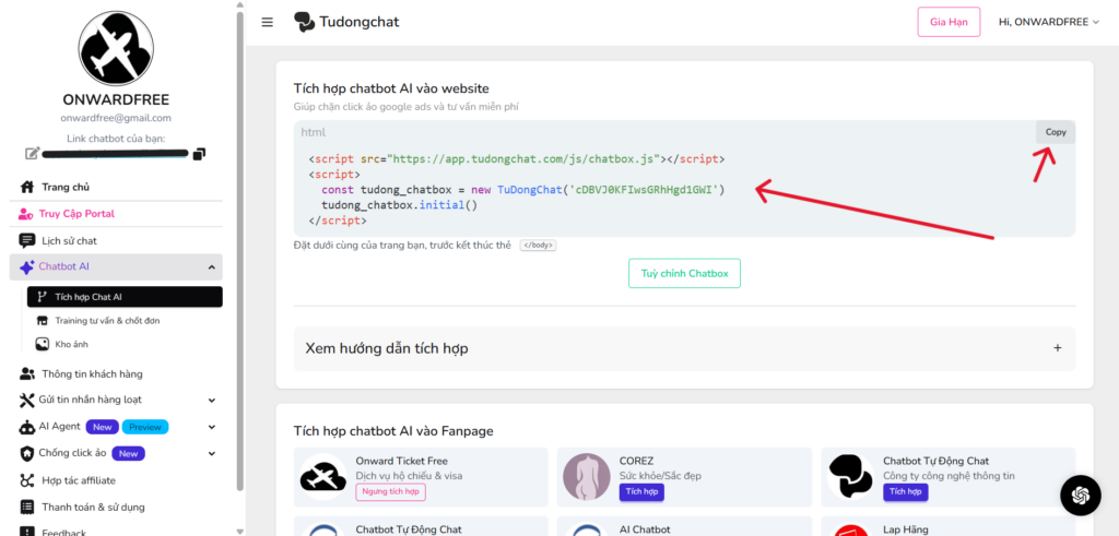 Tích hợp Live Chat AI & Chatbox Đa Kênh cho Website: Xu hướng Tự động hóa Bán hàng 2026 3 Tích hợp Live Chat AI & Chatbox Đa Kênh cho Website: Xu hướng Tự động hóa Bán hàng 2026