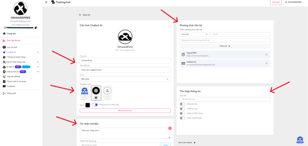 Tích hợp Live Chat AI & Chatbox Đa Kênh cho Website: Xu hướng Tự động hóa Bán hàng 2026 4 Tích hợp Live Chat AI & Chatbox Đa Kênh cho Website: Xu hướng Tự động hóa Bán hàng 2026