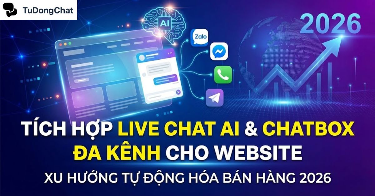 tich-hop-live-chat-ai Tích hợp Live Chat AI & Chatbox Đa Kênh cho Website: Xu hướng Tự động hóa Bán hàng 2026