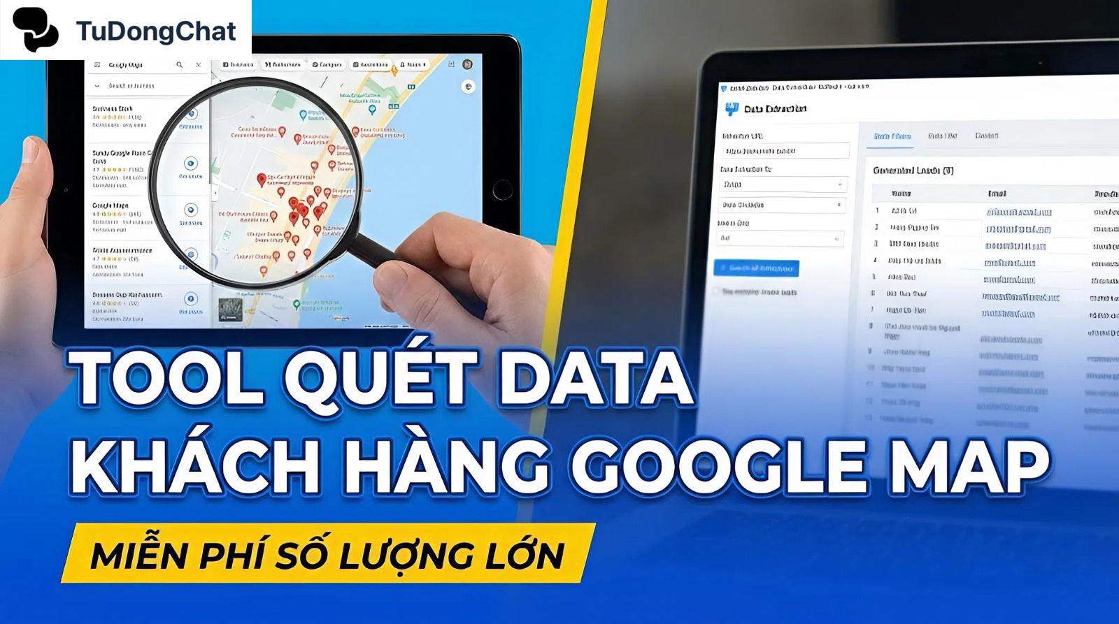 Tool quét data Google Map miễn phí
