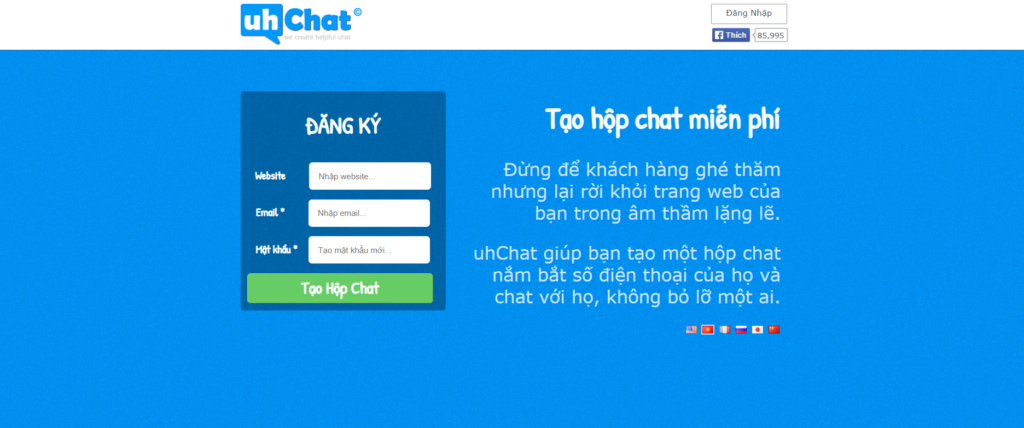 Hướng dẫn sử dụng uhChat: Công cụ tạo Chatbox thu thập khách hàng tối ưu 2026 2 Hướng dẫn sử dụng uhChat: Công cụ tạo Chatbox thu thập khách hàng tối ưu 2026