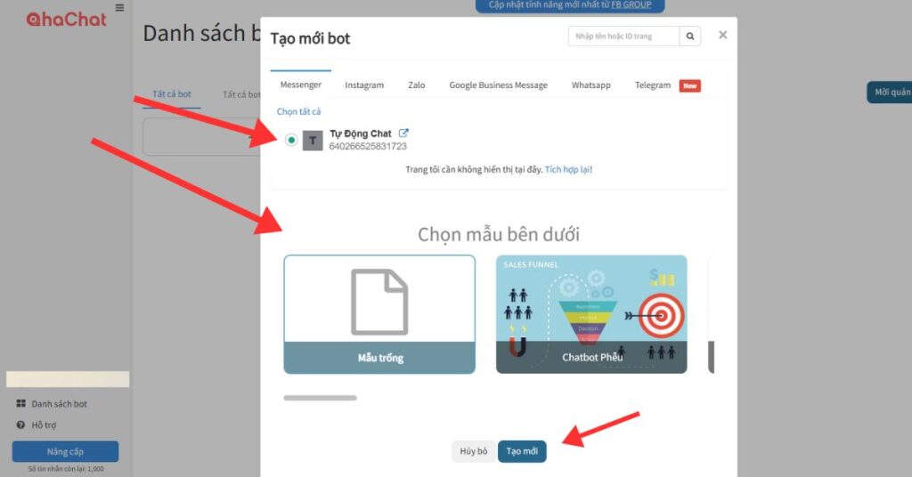 AhaChat Toàn Tập: Hướng Dẫn Cài Đặt Chatbot Facebook A-Z