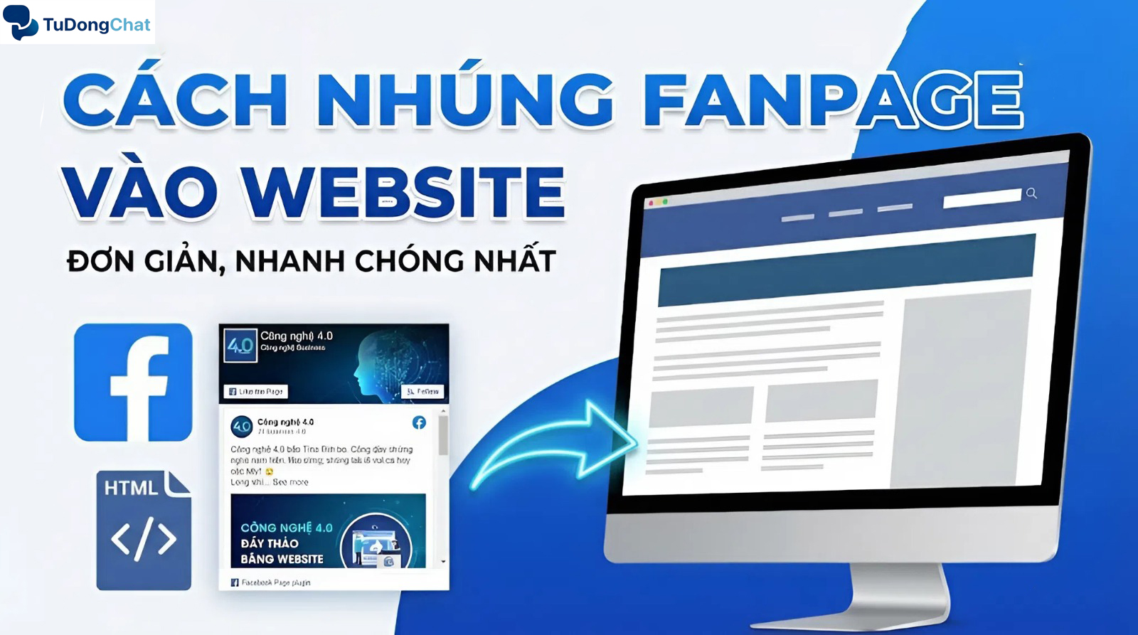 Cách nhúng Fanpage vào website