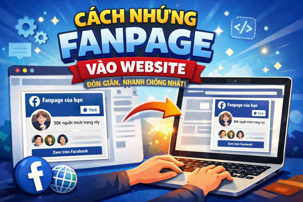 Cách nhúng Fanpage vào website