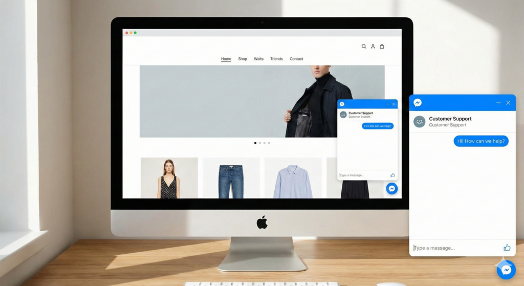 Cách nhúng Messenger vào website đơn giản & nhanh nhất 2026 1 Cách nhúng Messenger vào website