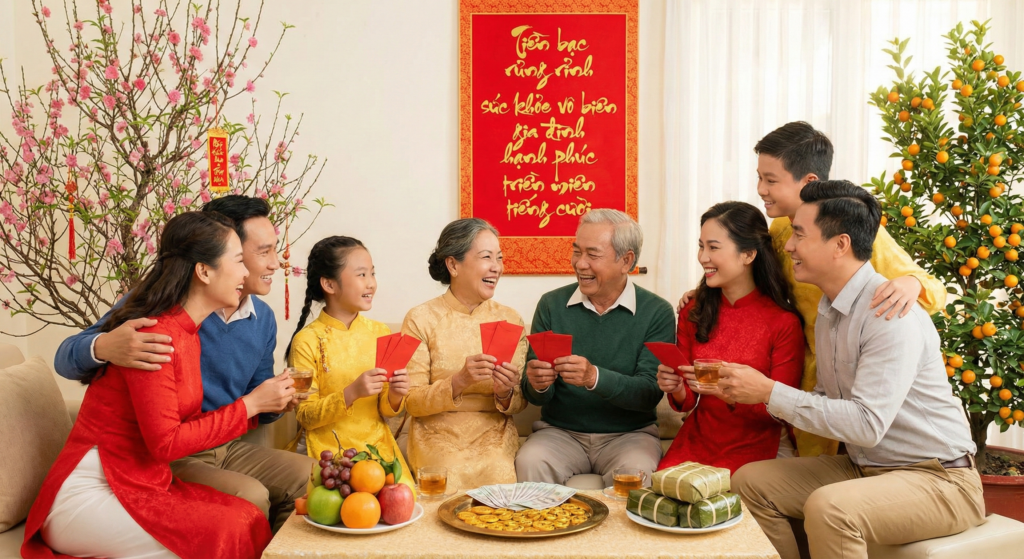 100+ Câu chúc Tết gia đình hay và ý nghĩa nhất 2026 Bính Ngọ 2 Câu chúc Tết gia đình hay và ý nghĩa
