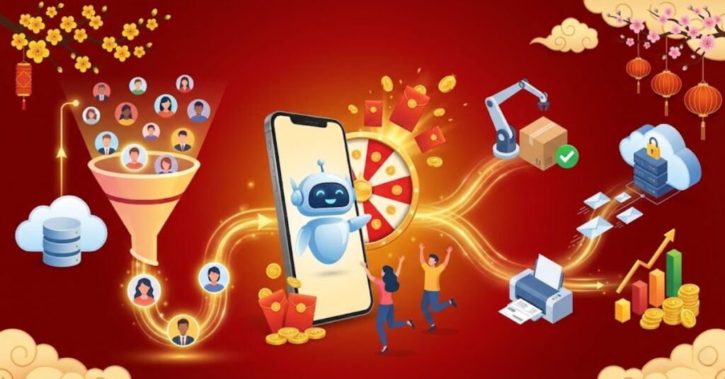 Chiến Lược Marketing Tết 2026: X3 Doanh Số Nhờ "Lì Xì Số" Tự Động