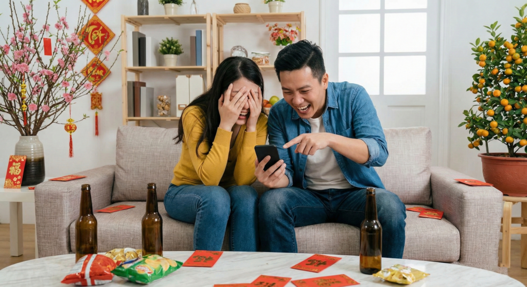 Lời chúc Tết bạn bè hài hước, bá đạo, độc đáo