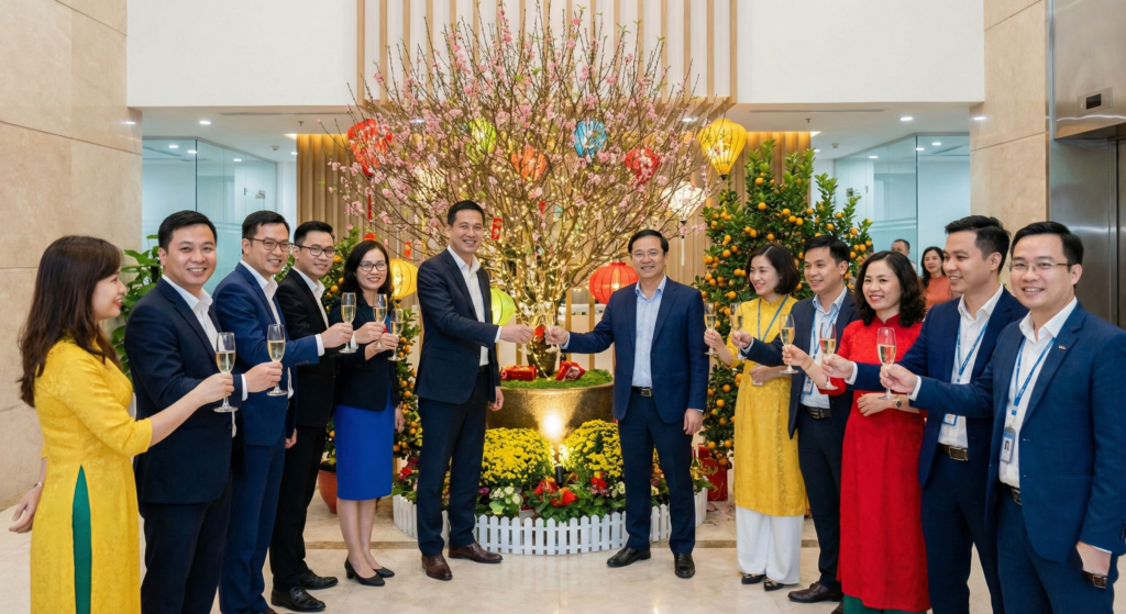Lời chúc Tết công ty 2026 Bính Ngọ