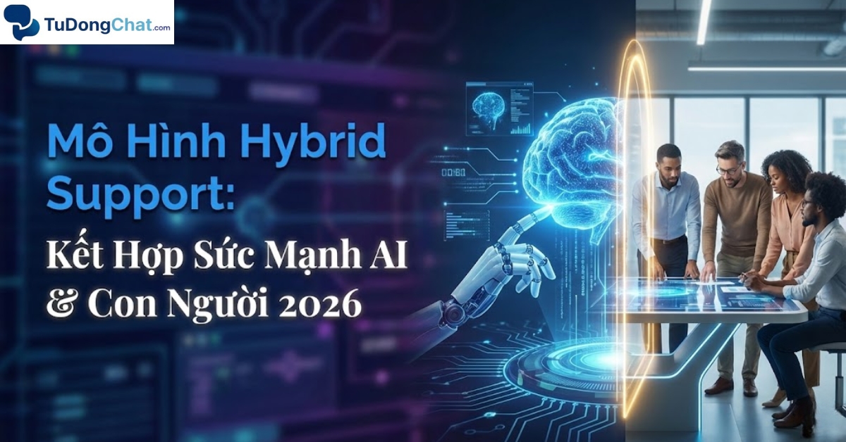 mo-hinh-hybrid-support Mô Hình Hybrid Support: Kết Hợp Sức Mạnh AI & Con Người 2026