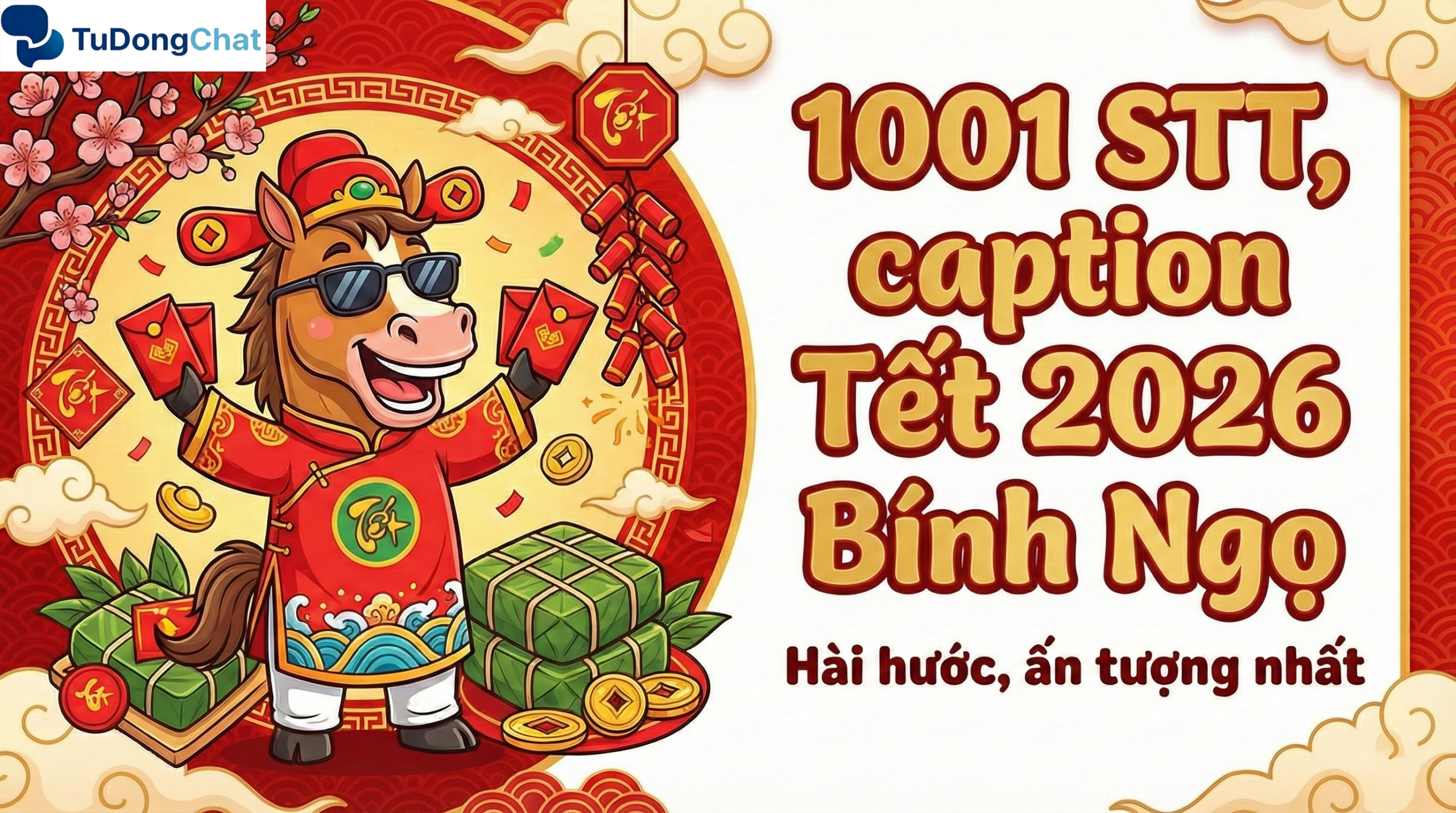 STT, caption Tết 2026 Bính Ngọ