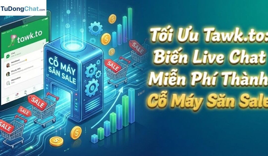 Tối Ưu Tawk.to: Biến Live Chat Miễn Phí Thành Cỗ Máy Săn Sale 2026