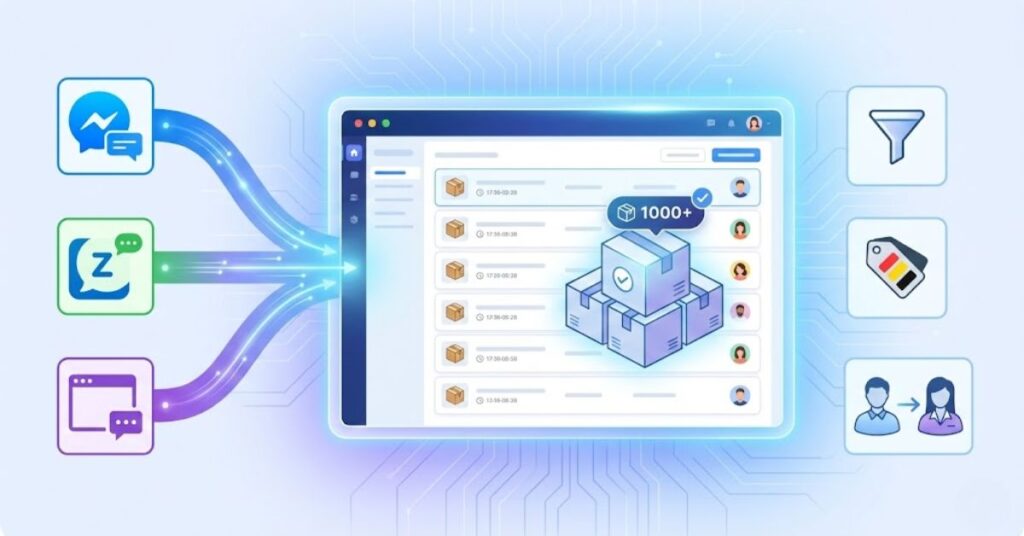 Tích hợp Chatbot & Chatbox: Bí kíp X3 Đơn Hàng Tự Động cho Shop Thời Trang 2026 4 Tích hợp Chatbot & Chatbox: Bí kíp X3 Đơn Hàng Tự Động cho Shop Thời Trang 2026