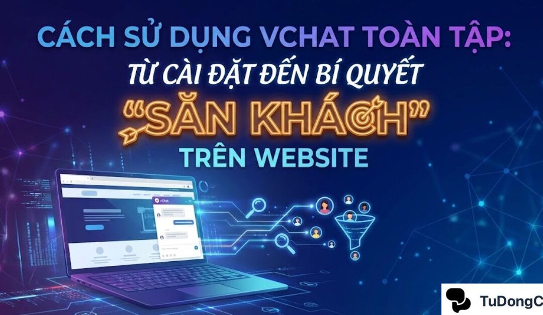 Cách sử dụng vChat toàn tập: Từ cài đặt đến bí quyết “săn khách” trên Website