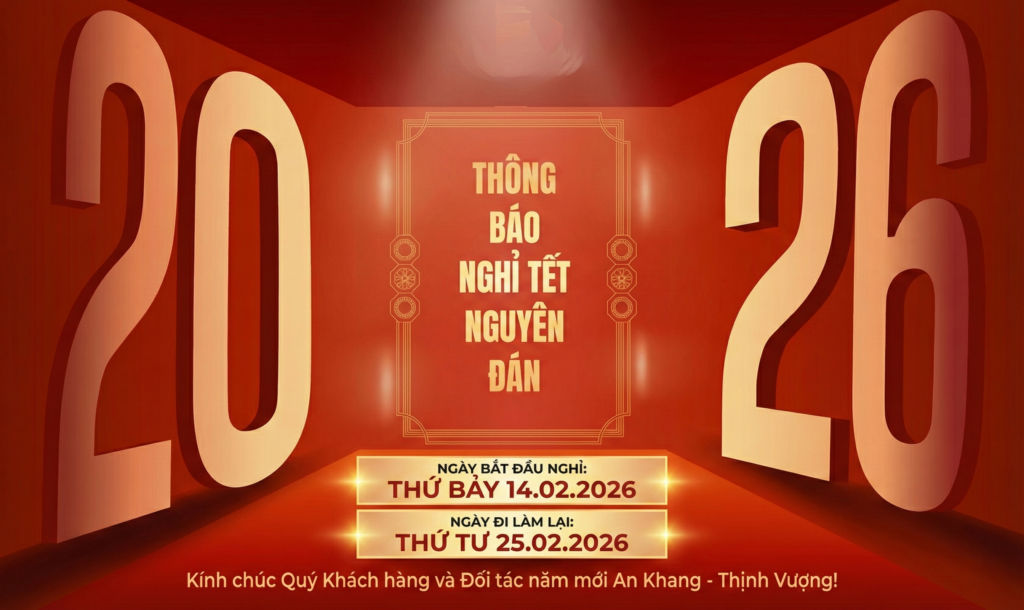 Banner thông báo nghỉ Tết Nguyên Đán 2026