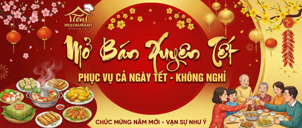 Banner thông báo nghỉ Tết Nguyên Đán 2026