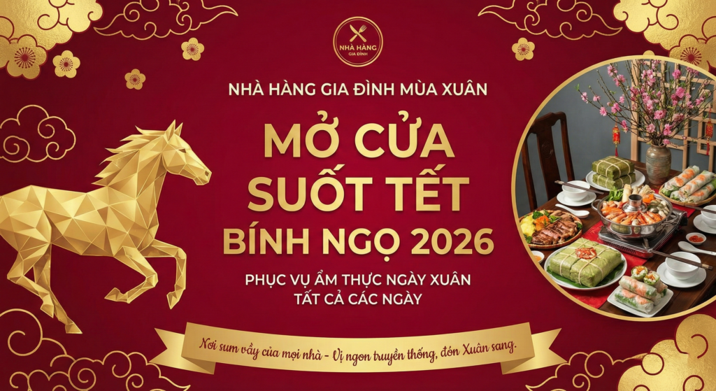 Banner thông báo nghỉ Tết Nguyên Đán 2026