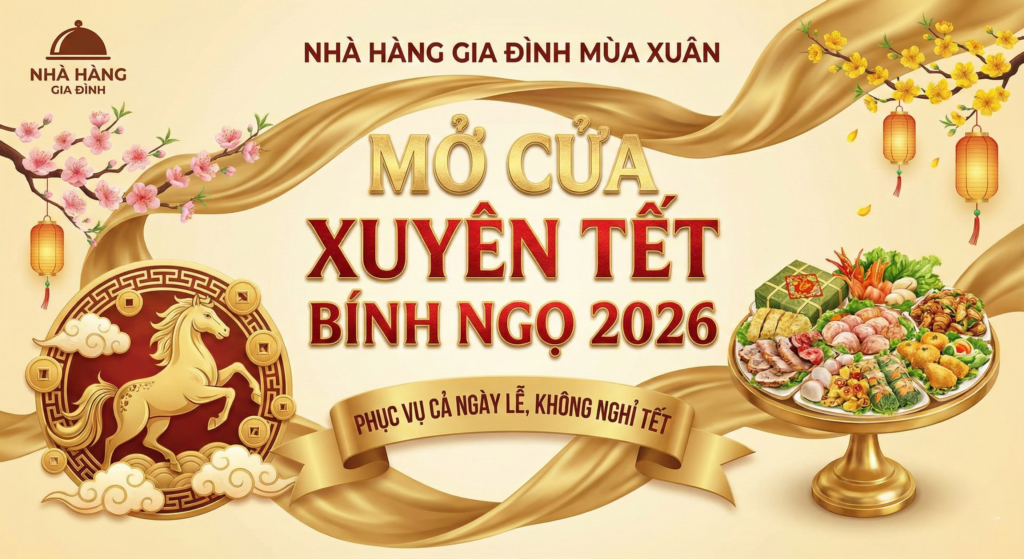 Banner thông báo nghỉ Tết Nguyên Đán 2026