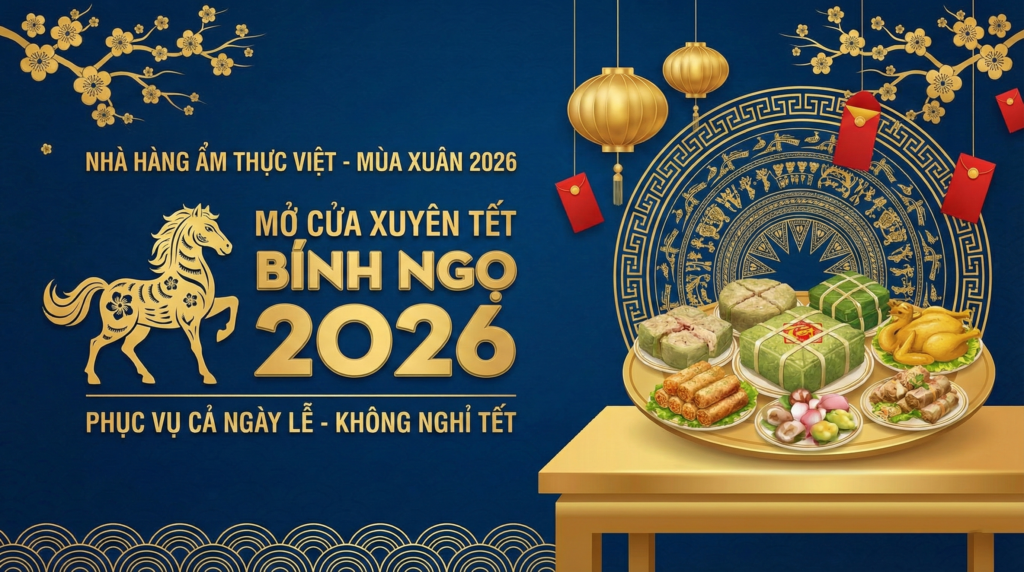 Banner thông báo nghỉ Tết Nguyên Đán 2026