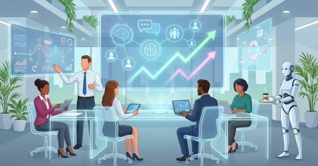 Tương lai Hybrid Support 2026: Agentic AI chủ động phân tích dữ liệu và dự báo nhu cầu khách hàng (Proactive Support).