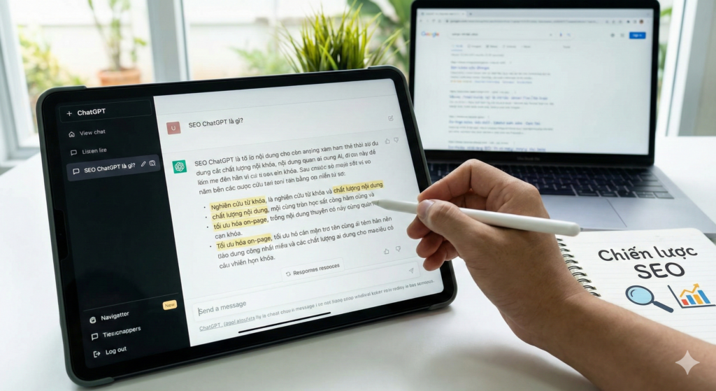 SEO ChatGPT là gì? Cách tối ưu dễ được ChatGPT trích dẫn