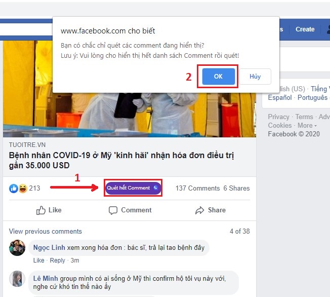 Cách Lấy Số Điện Thoại Từ Facebook