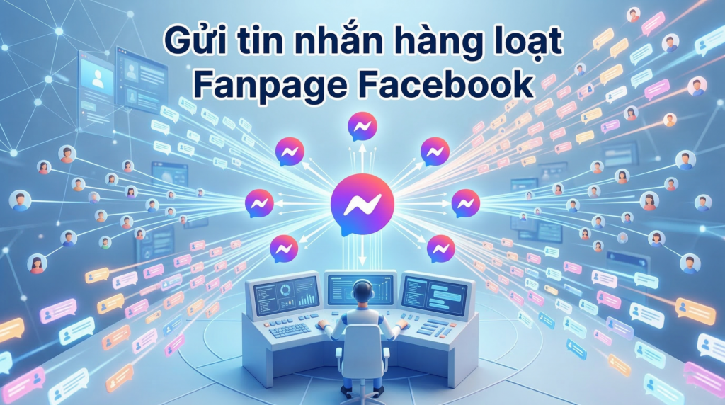 Cách gửi tin nhắn hàng loạt Fanpage không lo dính Spam 2026 1 Cách gửi tin nhắn hàng loạt Fanpage