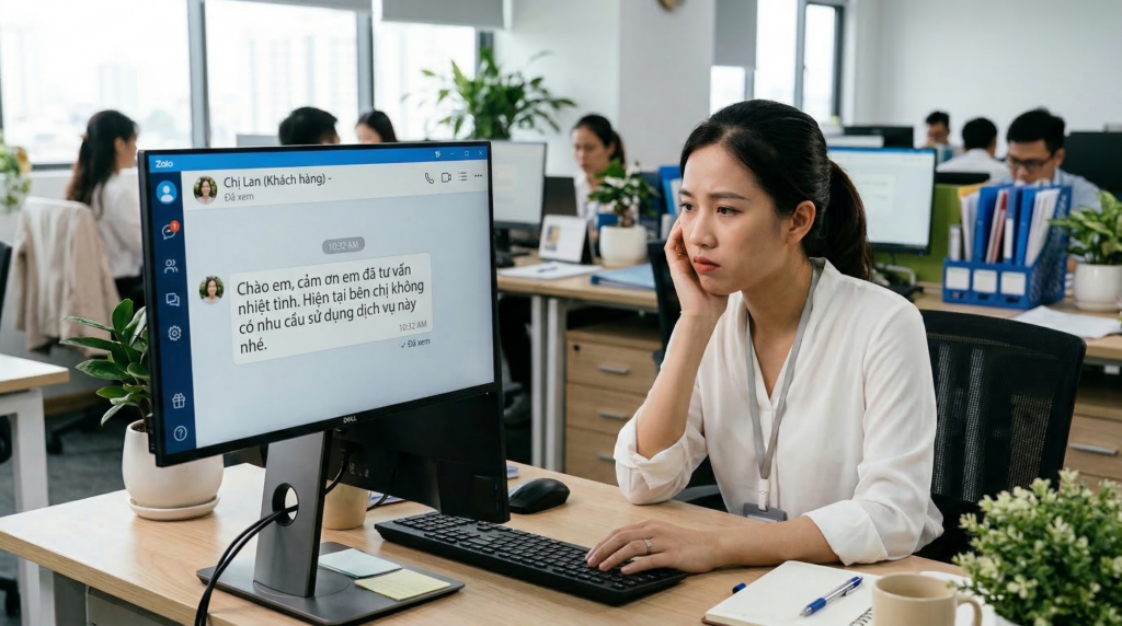 Kịch bản chatbot xử lý từ chối tăng chuyển đổi