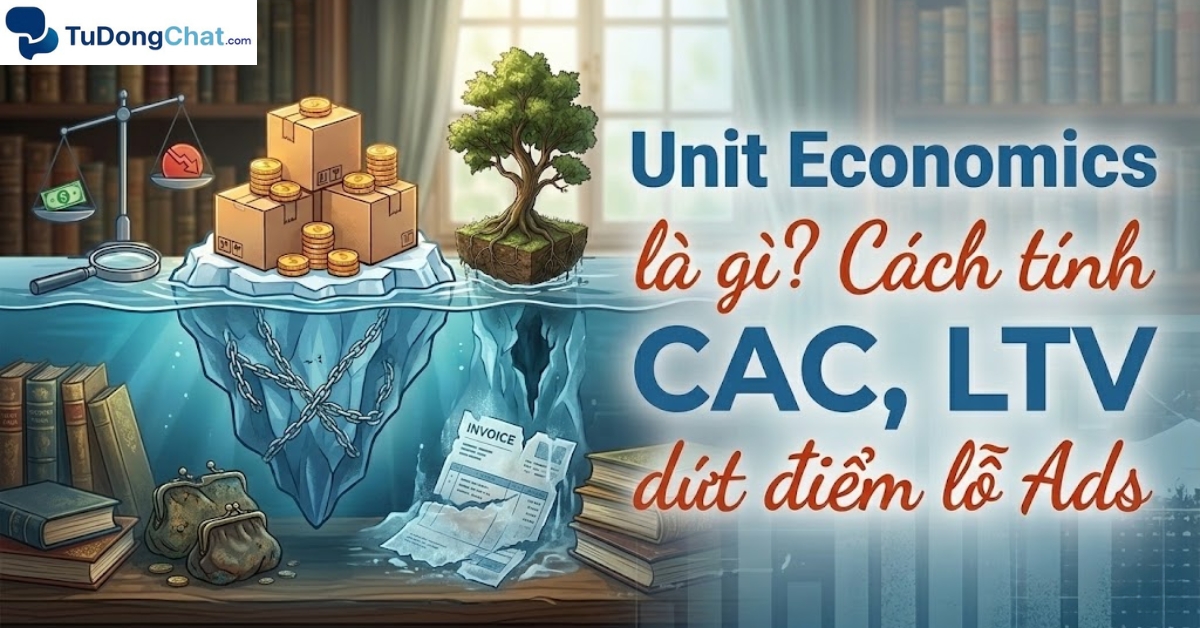 unit-economics-la-gi Unit Economics là gì? Cách tính CAC, LTV dứt điểm lỗ Ads
