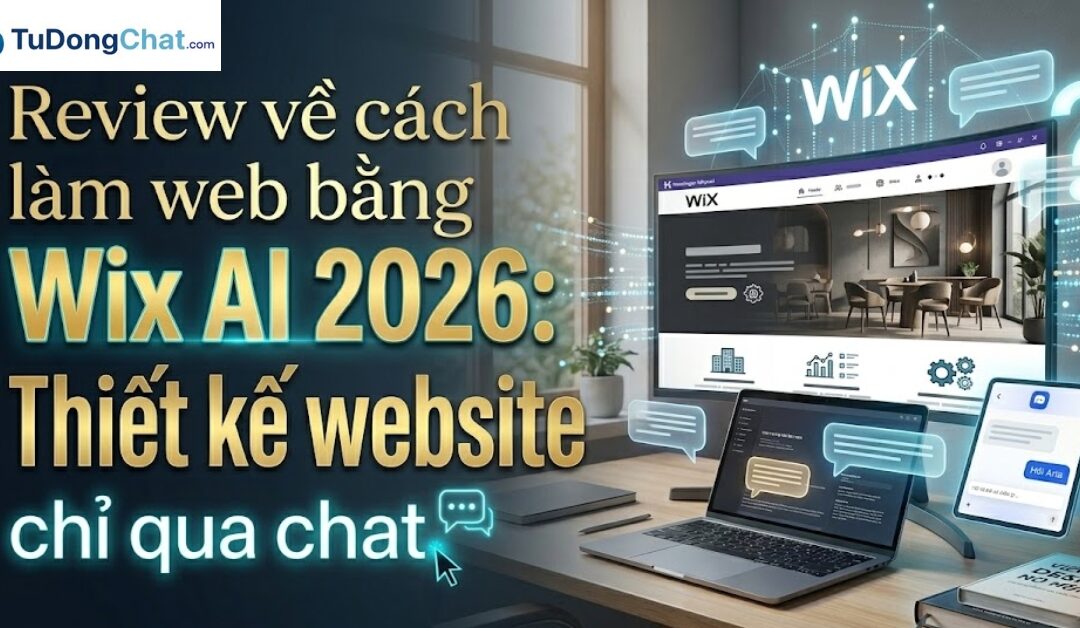 Review về cách làm web bằng Wix AI 2026: Thiết kế website chỉ qua chat