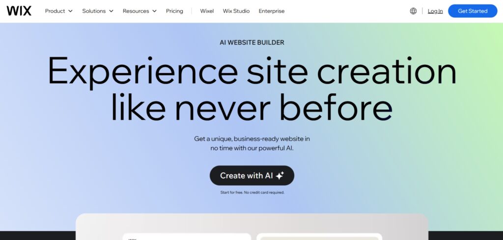 Review về cách làm web bằng Wix AI 2026: Thiết kế website chỉ qua chat