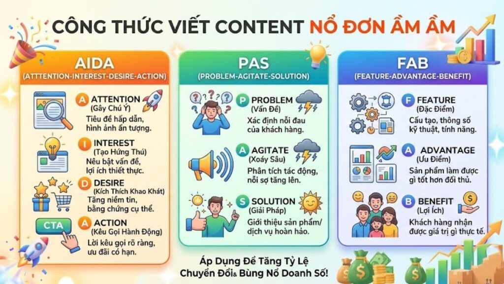 Mẫu content bán hàng online