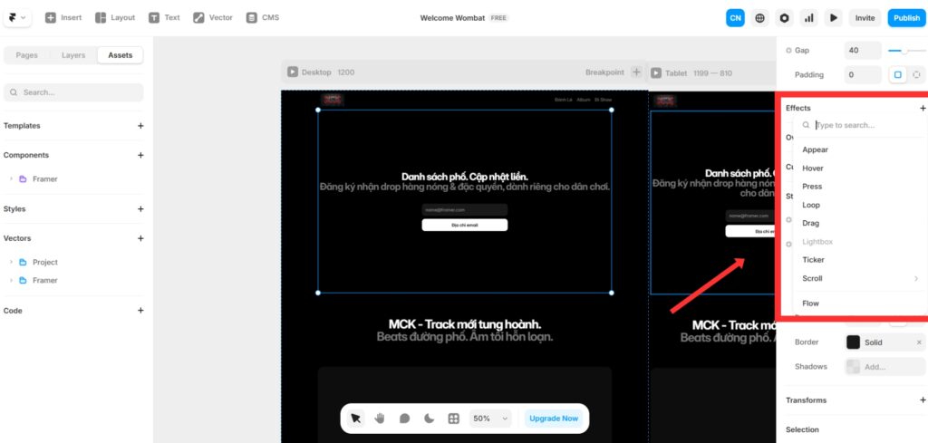 Tổng quan về Framer AI : Công cụ biến chữ thành web siêu mượt 2026