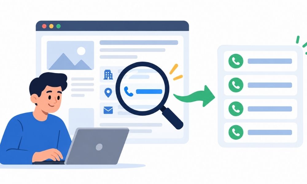 Tool quét số điện thoại website: Lấy Data hàng loạt chỉ với 1 cú Click 3 tool quét số điện thoại website