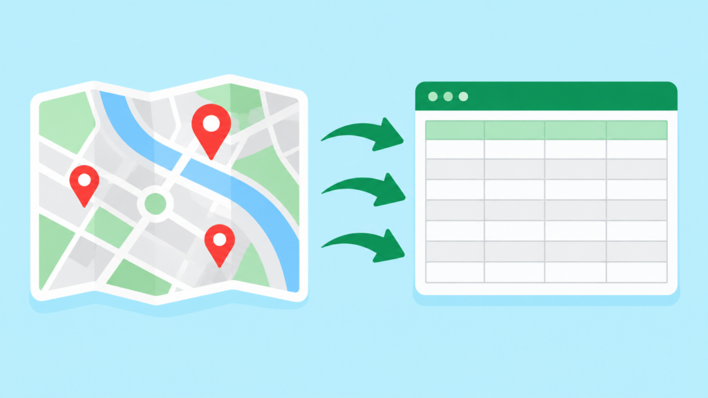 Trích Xuất Dữ Liệu Google Maps Vào Excel Trong 5 Phút 1 Cách Trích Xuất Dữ Liệu Google Maps Vào Excel